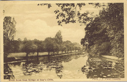 Warwickshire - Near Warwick - Guy's Cliffe - River Avon From Bridge - Stratford Upon Avon