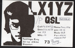 Steinfort (Allemagne)   Carte QSL De RADIO-AMATEUR 19787 (PPP34678) - Altri & Non Classificati
