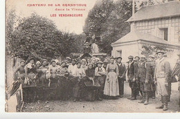 LENCLOITRE. - CHATEAU DE LA GRAND'COUR -  LES VENDANGEURS. Superbe Cliché - Lencloitre