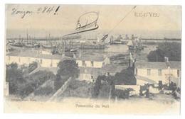 Ile D'Yeu, Panorama Du Port 1904 (A12p28) - Ile D'Yeu