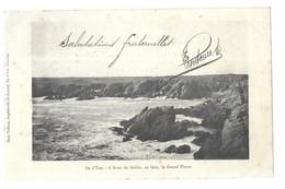 Ile D'Yeu, L'anse Du Sablia, Au Loin Le Grand Phare 1904 (A12p28) - Ile D'Yeu