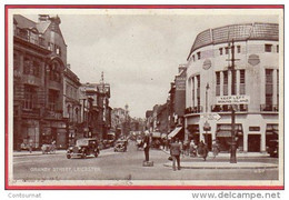 CPSM ANGLETERRE LEICESTER  Granby Street  ( Cars   *  Format CPA - Leicester