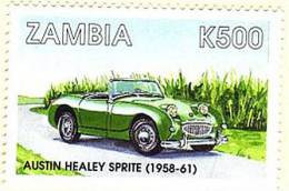 Zm9923 Zambia 1998, Austin Healey Sprite (1958-61) (Car Transport) - Zambia (1965-...)