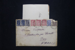 GRECE - Enveloppe ( Avec Contenu ) De Patras Pour La France En 1923  - L 116004 - Lettres & Documents