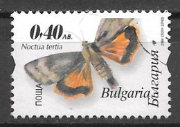 Bulgaria 2004. Scott #4291 (U) Noctua Tertia, Butterfly - Oblitérés