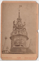 Photo Originale De Cabinet XIXème Par Schahl Dijon Horloge Jacquart Automate - Old (before 1900)