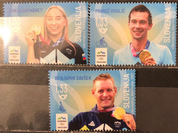 Slovenia, 2021, Mi: 1494/96 (MNH) - Eté 2020 : Tokyo