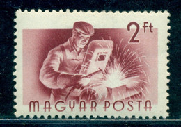 Delcampe - 1955 Arc Welder, Elektroschweisser, Jobs, Professions, Hungary, Mi. 1440, MNH - Sonstige & Ohne Zuordnung