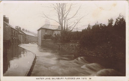Wiltshire - Salisbury - Water Lane - Flooded January 1915 - Salisbury