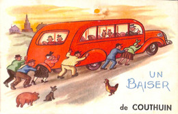 Un Baiser De Couthuin (animée Bus Autobus) - Héron