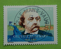FRANCE 2021   Gustave  FLAUBERT ( 1821-1880)    Timbre Neuf Oblitéré    CACHET  ROND - Used Stamps