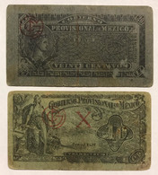 Messico Mexico Gobierno Provisional Republica Mexicana 10 + 20 Centavos   LOTTO 1679 - Mexico