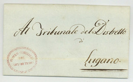 Tessin Ticino 1803 Kleiner Rat Dazzoni (1778-1851) Maggi (1835) Autograph - ...-1845 Prefilatelia