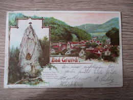 CPA ILLUSTREE ALLEMAGNE BAD GRUND - Bad Grund