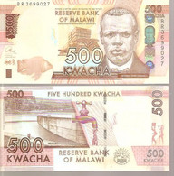 Malawi  P66b  500  Kwacha  2017  UNC - Malawi