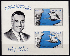 EG564 – EGYPTE – EGYPT – BLOCKS - 1964 – ASWAN DAM PROJECT – SG # MS 802 MH 7 € - Blocchi & Foglietti