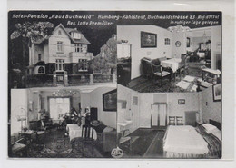 2000 HAMBURG - WANDSBECK - RAHLSTEDT, Hotel Pension "Haus Buchwald" - Wandsbek