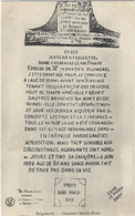 88  Bulgneville      -  Fac Simile   D'une Epitaphe  Au Cimetiere Sainte Anne - Bulgneville