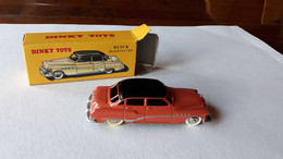 DINKY TOYS -  BUICK  ROADMASTER  - Miniature Avec Sa Boite Et Certificat - Réedition Atlas . Échelle 1/43 - Dinky