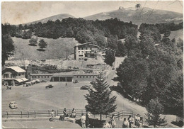 AB1090 Rieti - Monte Terminillo - Pian De' Valli - Auto Cars Voitures - Panorama / Viaggiata 1958 - Rieti