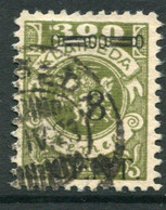 MEMEL (Lithuanian Occ) 1923 ( 23 April/26. May) Surcharge 3 C. On 300 M. Arms.used.  Michel 179 III - Memel (Klaipeda) 1923