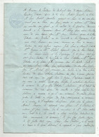 JCR , Requête à Monsieur Le Président Du Tribunal Civil D'Angers, 1903,4 Pages,3 Scans, Frais Fr 2.25 E - Unclassified