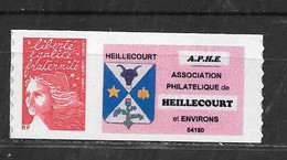 France : Grand Logo N° 3729D** Heillecourt - Gepersonaliseerde Postzegels
