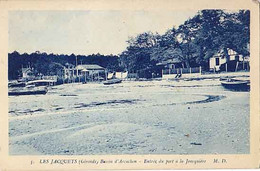 33 - LES JACQUETS - Bassin D'Arcachon - Entrée Du Port De La Joncquiere - - Zonder Classificatie