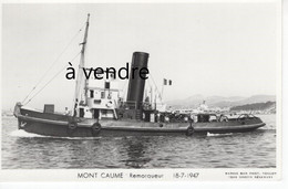 MONT CAUME, Remorqueur,  18-7-1947 - Remorqueurs