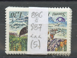 Finlande - Finnland - Finland Lot 1983 Y&T N°886 à 887 - Michel N°922 à 923 *** - Norden 87 - Lot De 5 Séries - Fogli Completi E Multipli