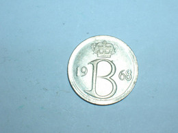 BELGICA 25 CENTIMOS 1968 FR (9653) - 25 Centimes