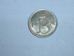 BELGICA 25 CENTIMOS 1974 FL (9665) - 25 Cents