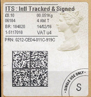 Großbritannien Great Britain Grande-Bretagne - Gebühren- Und Einschreibezettel - Universal Mail Stamps