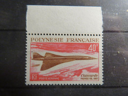 FRANCE, POLYNESIE, PA N° 27 LUXE** CONCORDE A 6,50 €, COTATION : 66 € - Neufs