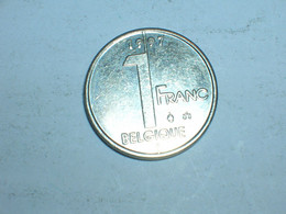 BELGICA 1 FRANCO 1997 FR (9699) - 1 Franc