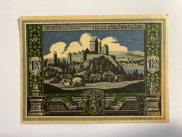 Allemagne Notgeld Bolkenhain 1 Mark 50 - Collections