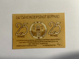Allemagne Notgeld Boppard 25 Pfennig - Sammlungen