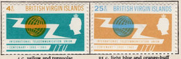 1965 - BRITISH VIRGIN ISLANDS -  Catg.. Mi. 155/156 - LH - (PG.005) - Iles Vièrges Britanniques