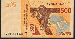W.A.S. TOGO P819Tf 500 FRANCS (20)17 2017  UNC. - West African States