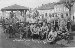 57 - CPA Photo  Militaire En Route Pour METZ COURCELLES  1931 - Metz