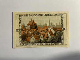 Allemagne Notgeld Braunschweig 10 Pfennig - Collections
