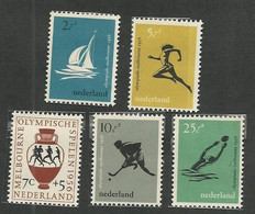 NETHERLANDS - MELBOURN OLYMPIC GAMES - Summer 1956: Melbourne
