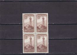 Andorra Francesa Nº 31 En Bloque De Cuatro - Unused Stamps