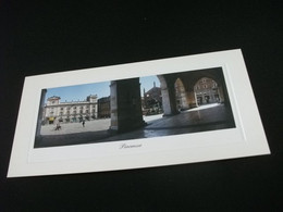 CARTOLINA FOTOSCOPE PIACENZA CHIESA EGLISE PORTICI PIAZZA DEI CAVALLI - Piacenza