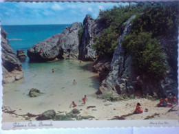 Jobson S Cove Bermuda Plage Baigneurs - Photo Larry Witt - By Bermuda Drug Co Hamilton Bermuda - Sonstige & Ohne Zuordnung