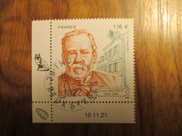 2022 Louis PASTEUR Oblitéré Coin Daté Cachet Rond 07/02/2022 - Used Stamps