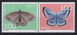 MiNr. 2706 - 2707  Schweiz2021, 6. Mai. Europa: Gefährdete Wildtiere - Postfrisch/**/MNH - Nuovi