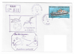 20 T - TORTUE - LES EPARSES - ÎLE EUROPA - FEVRIER 2015 - 2 SCAN - LA GRANDIERE - Cartas & Documentos