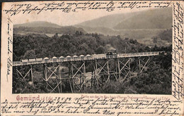 Gemünd (Eifel) - Partie Von Der Im Bau Begriffenen Thalsperre (animation Train 1903) - Schleiden