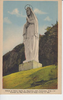 Statue Notre Dame Du  Saguenay,  Québec Canada.  Cap Trinité In 1881  Made White Pine Covered Lead Sheet.PECO 2 Scans - Tableaux, Vitraux Et Statues